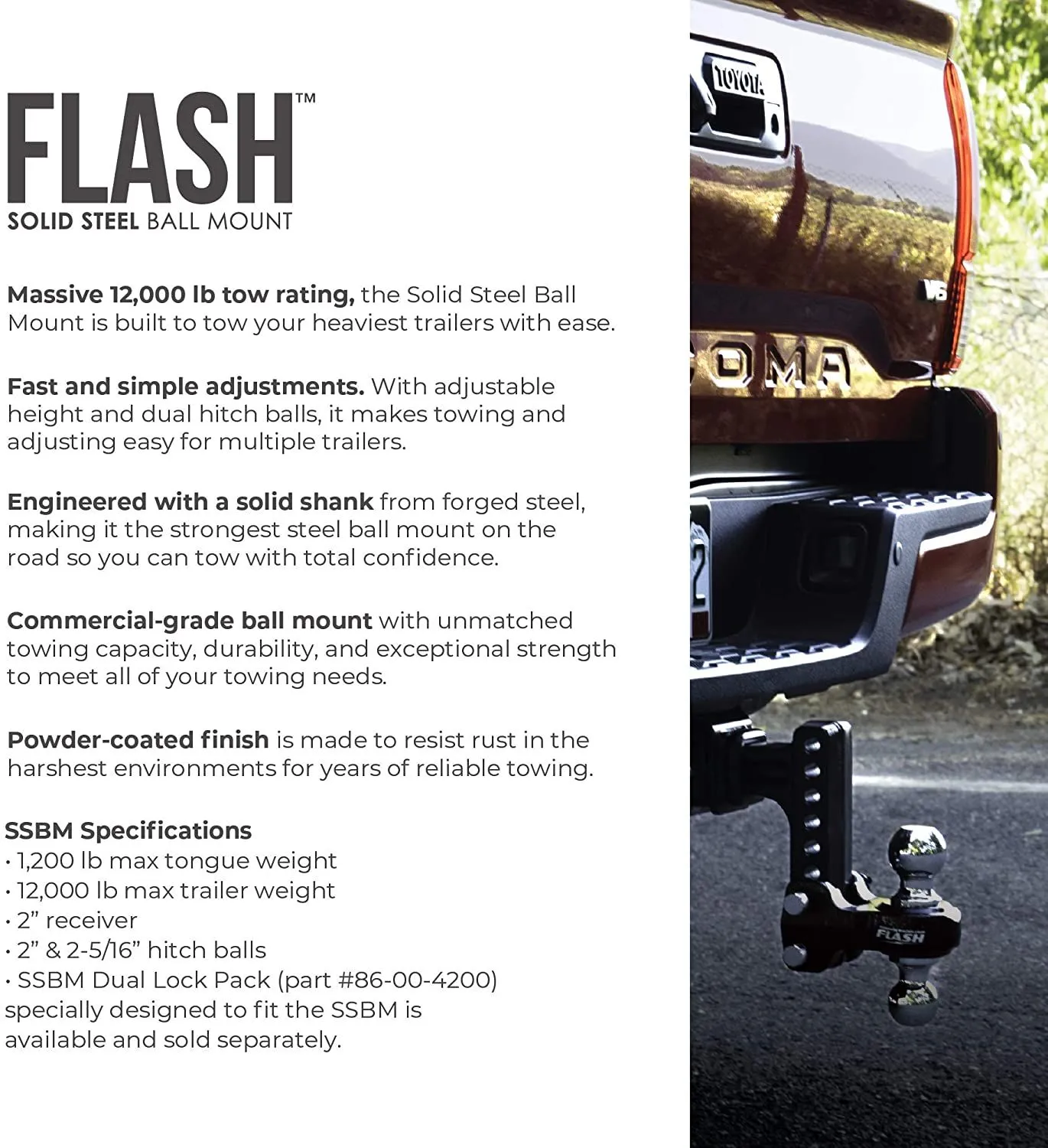 Flash 10In  drop Solid Steel 2
